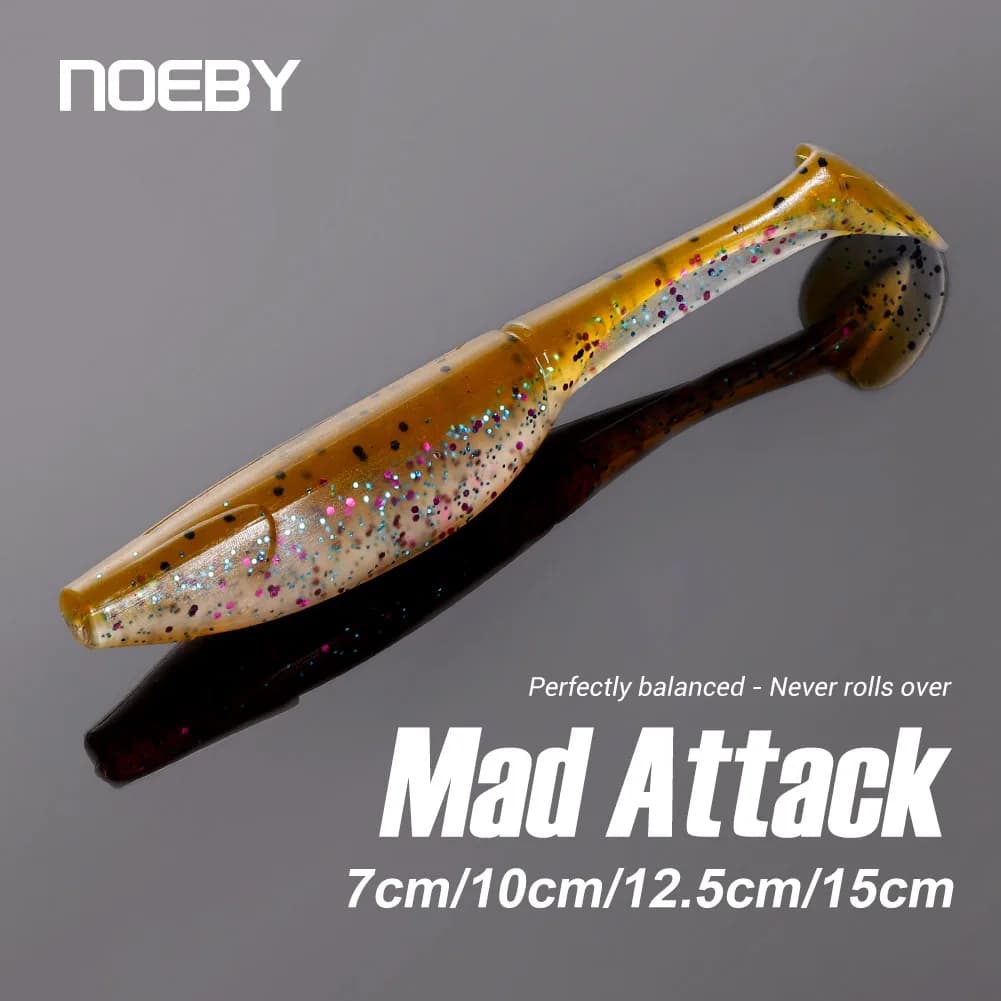 NOEBY 7 centimetri 10 centimetri 12.5 centimetri 15 centimetri Esche Morbide T Coda Texas Rig Esca In Silicone Artificiale Wobblers Jig Testa Swimbait per Bass richiamo di pesca