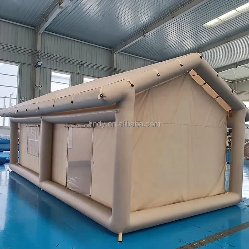 Tenda da Campeggio Gonfiabile ST con Due Stanze per Esterni