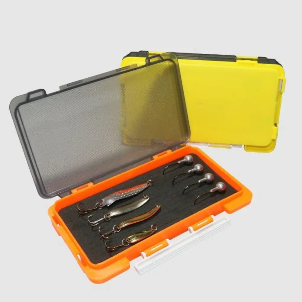 Boxes for baits Double side fishing gear box Design Assembled Spinner Lure Fishing hook box Fishing hook box