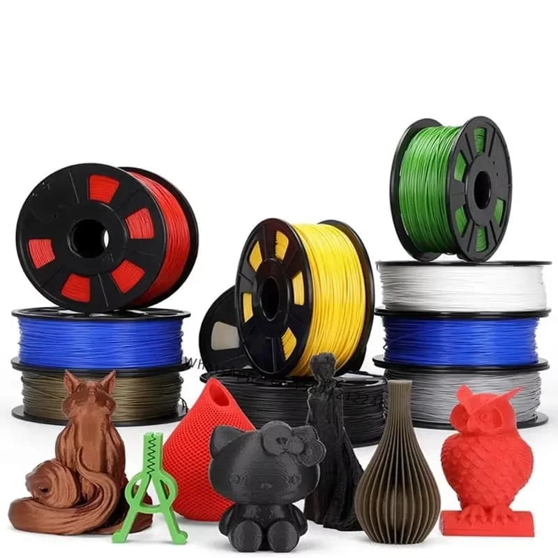 3d Printer Fils De Filament Drucker Filamento De La Impresora 1.75mm PLA/ABS/PCL/PETG/TPU/PLA Plastic Rods Filaments