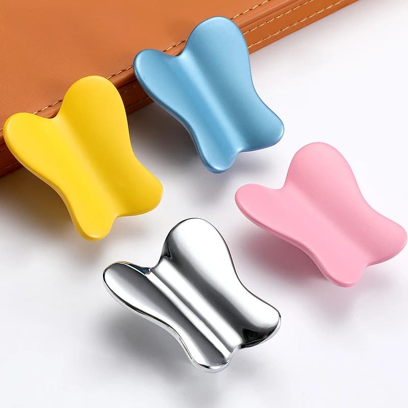 1 PC Nuove maniglie a farfalla creative Maniglie per cassetti per camera da letto per bambini Manopole e maniglie per mobili in lega di zinco Hardware
