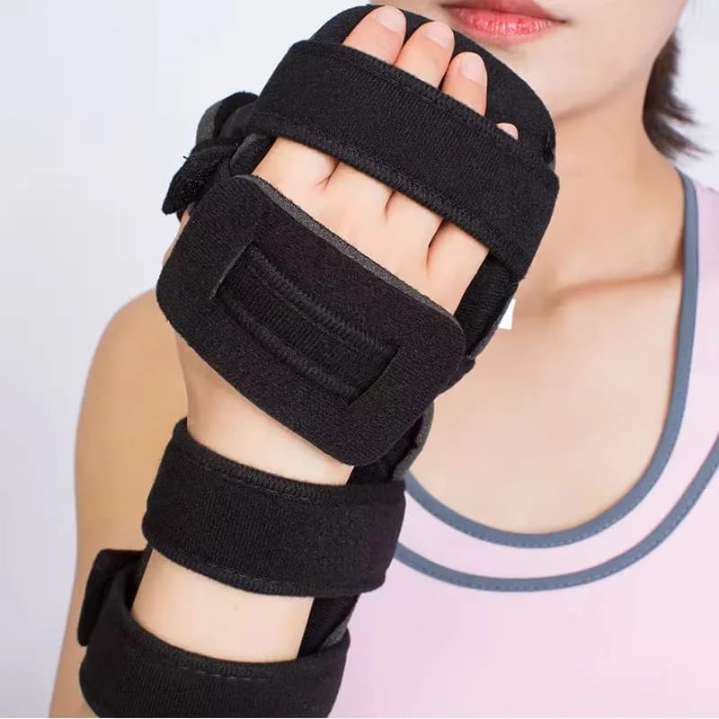 1 pz stecca per polso e avambraccio-medico mano dito fissaggio tutore-polso frattura colpo riposo stecca per mano-per alleviare il dolore alla mano