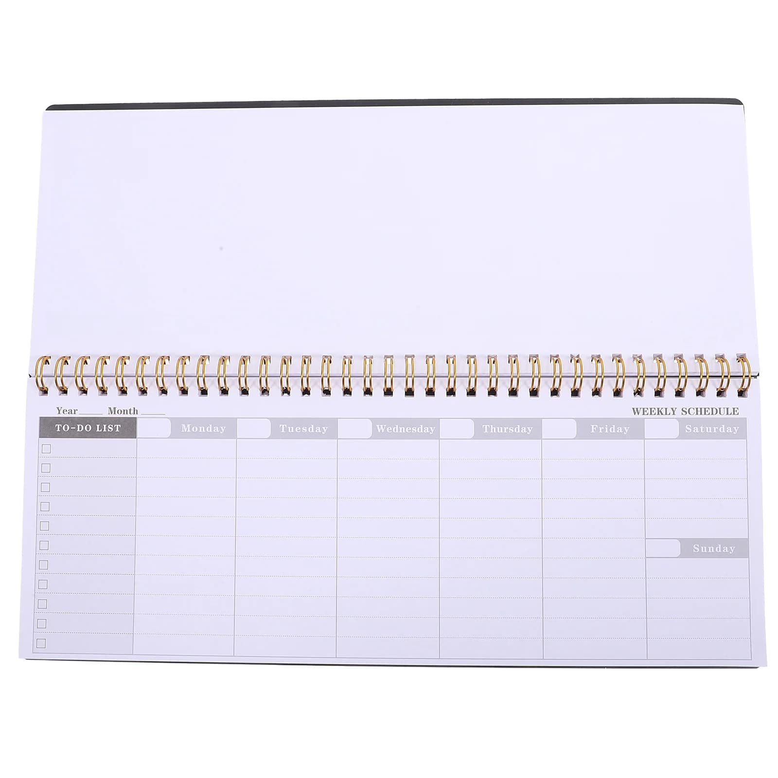 Agenda settimanale Blocco note Agenda portatile per ufficio per la pianificazione quotidiana e l'uso aziendale Blocco note settimanale