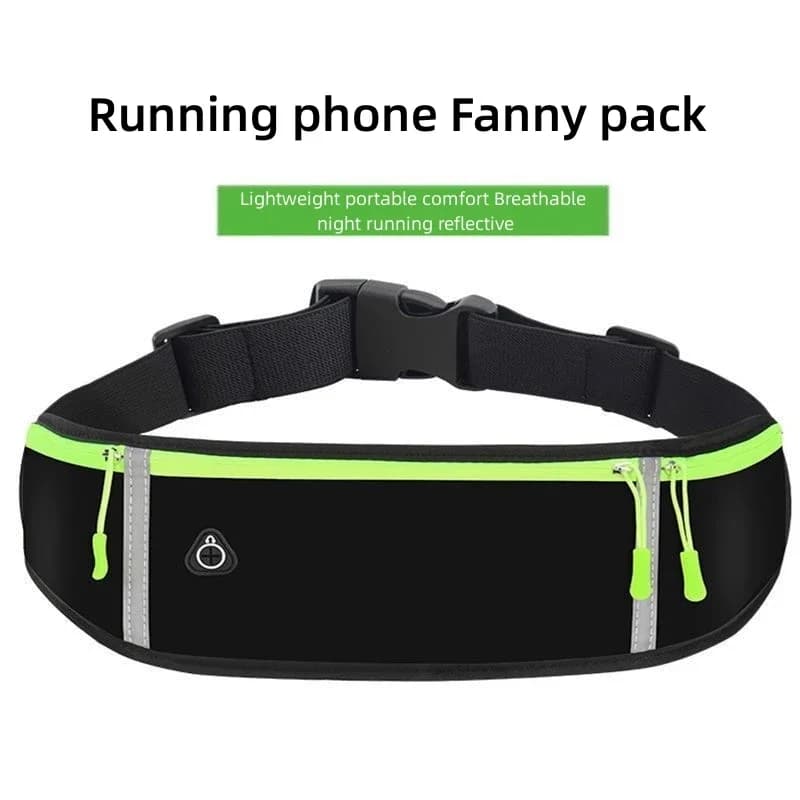 Unisex Running Waist Belt Sport Waist Sports Cycling Bag Phone Holder Waterproof Women Running Waist Bag