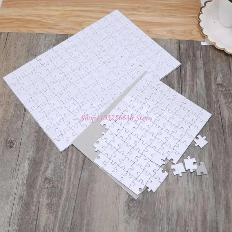 R6FD Puzzle Puzzle vuoti Pezzi del puzzle Pittura Casa Disegno Bambini Giocattoli fai da te