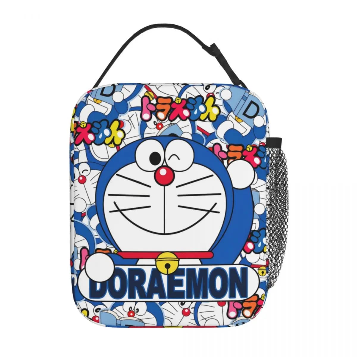 Borsa termica personalizzata per il pranzo con personaggi anime Doraemon, contenitore portatile per il pranzo, ideale per picnic all'aperto, scatola multifunzione per alimenti