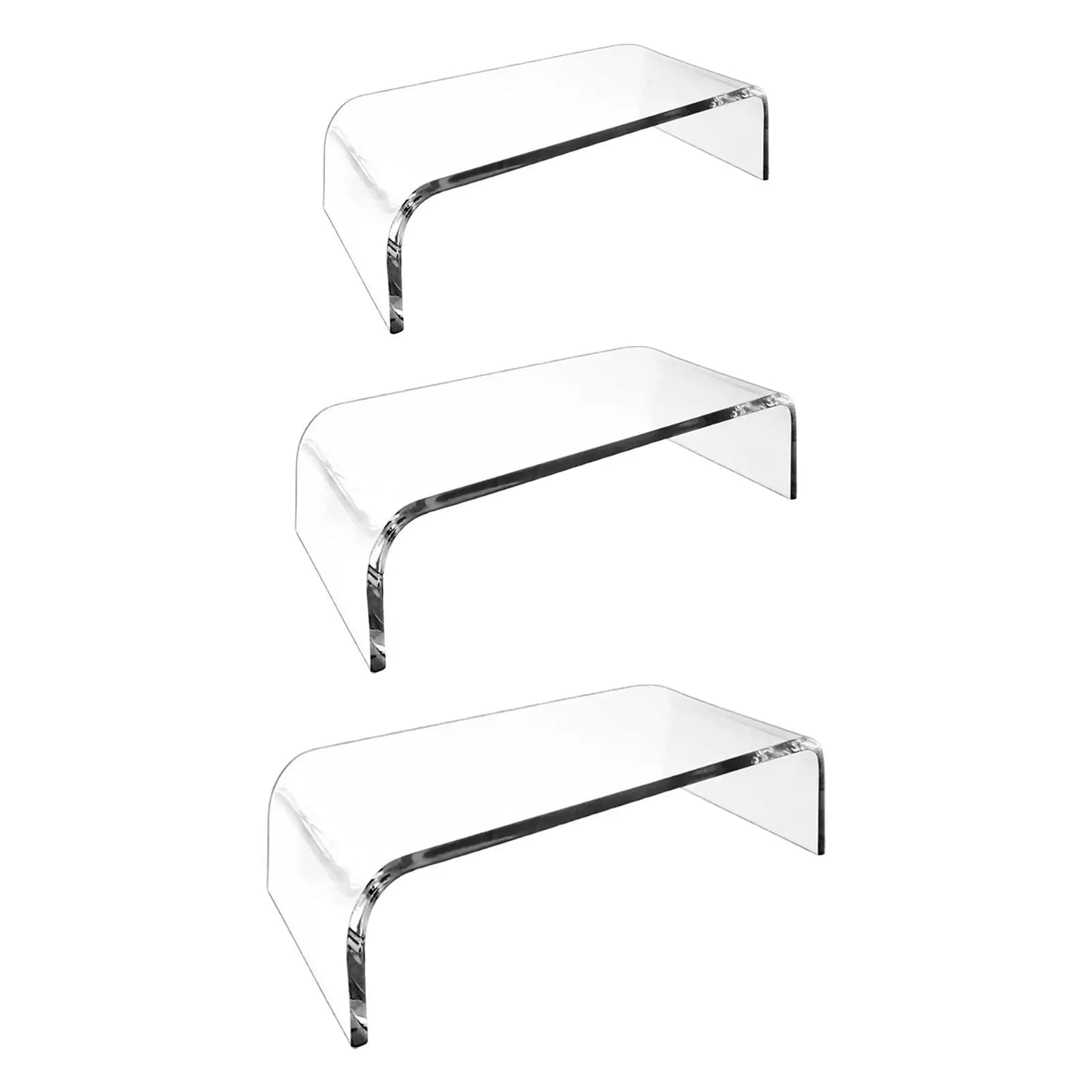 PC Stand Clear Computer Monitor Stand Accessory Computer Monitor Stand Riser Computer Monitor Riser Desk Stand for Conference