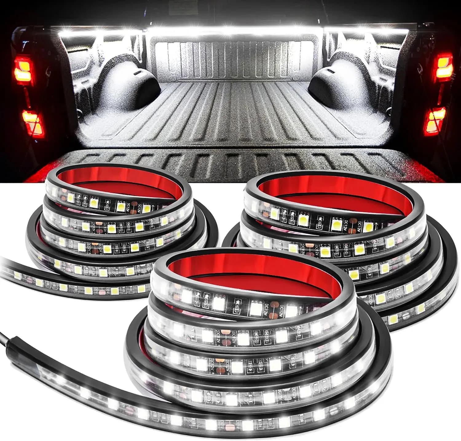 NLpearl LED Car Lights Strip Truck Cargo Running Light Lamp coda posteriore flessibile Running Reverse per GMC Sierra accessori per auto