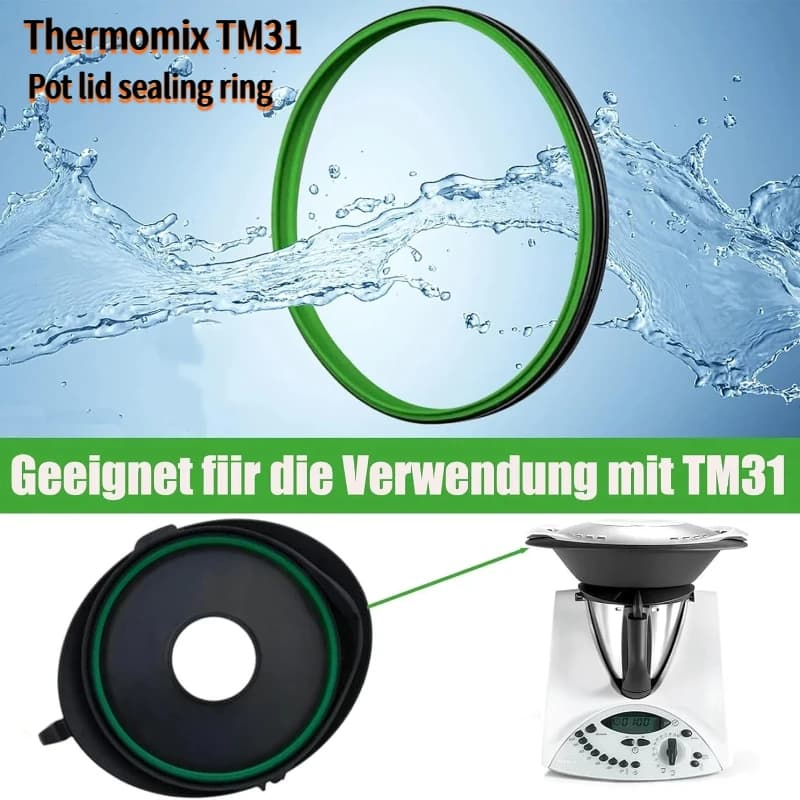 Anello di tenuta per coperchio Pentola TM31, guarnizione grande per coperchio, accessori di ricambio per anello sigillante per cucina e cottura