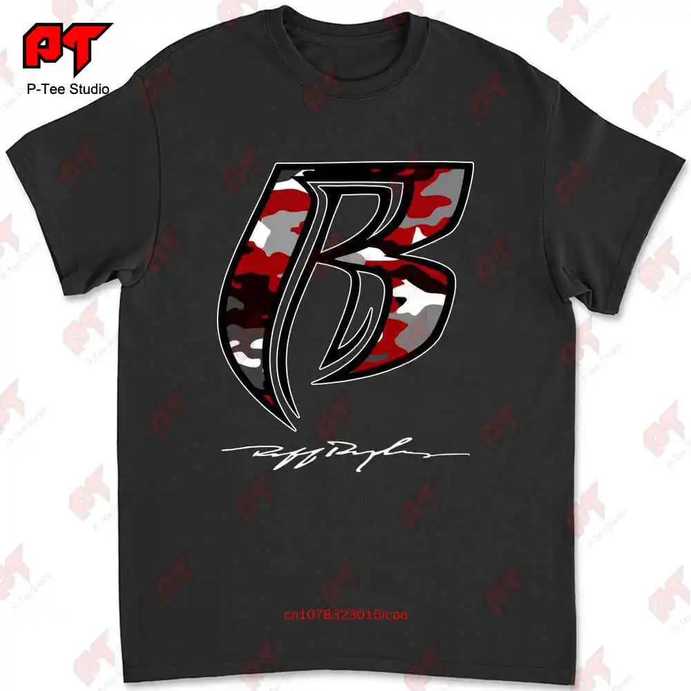Dmx Ruff Ryders Red Camo Vintage Rap Raging Bulls Toro t-shirt 7 hc0