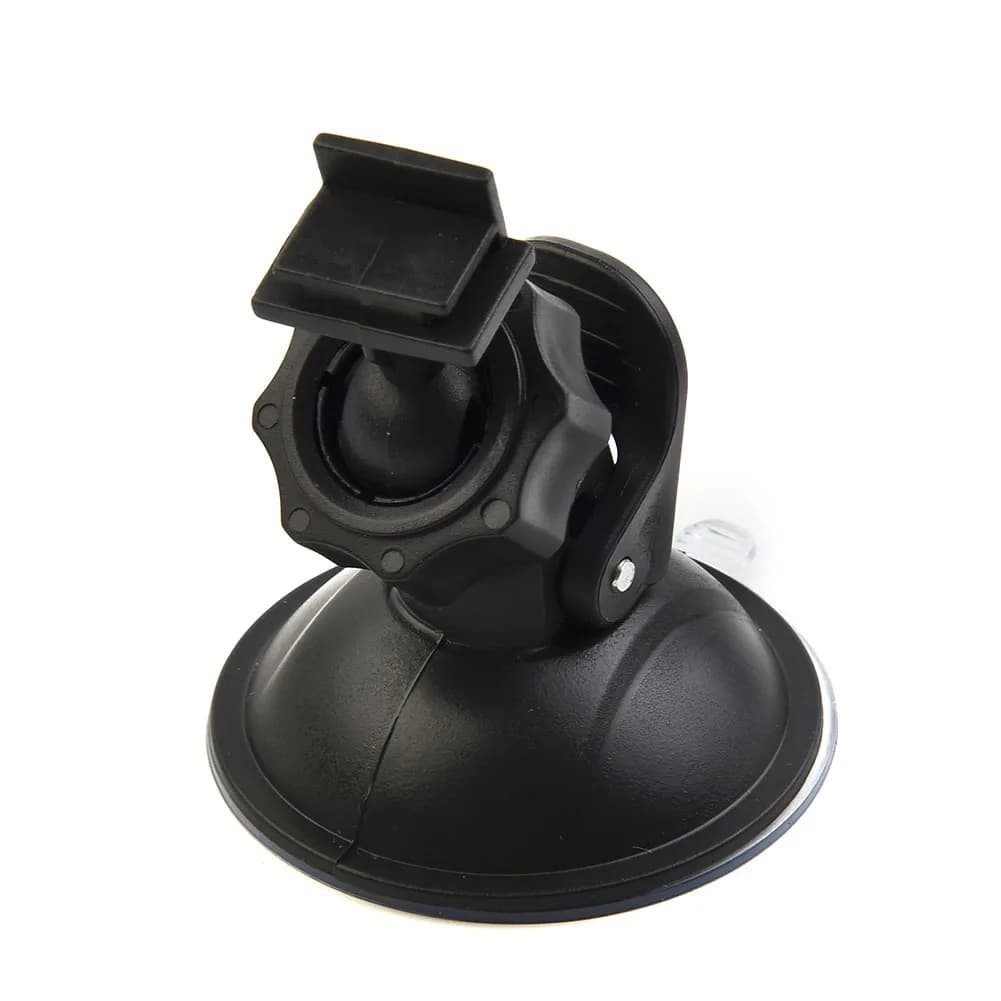 Supporto a ventosa per dash cam con staffa a L per videoregistratore da auto, progettato per un fissaggio sicuro al parabrezza