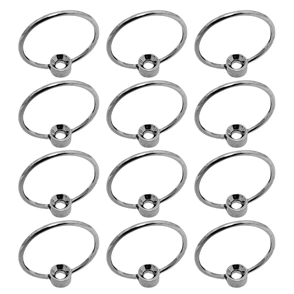 Set of 12 Ring handles Robuste for Taglieri, Cassetti e Ante di Armadi - Spare Parts for Hardware