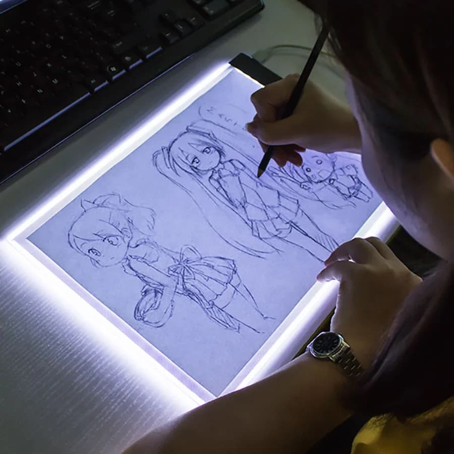 A3/A4 dimensioni LED tavoletta da disegno Led Light Pad Board accessori per pittura diamante fai da te kit di strumenti diamante ricamo protezione degli occhi