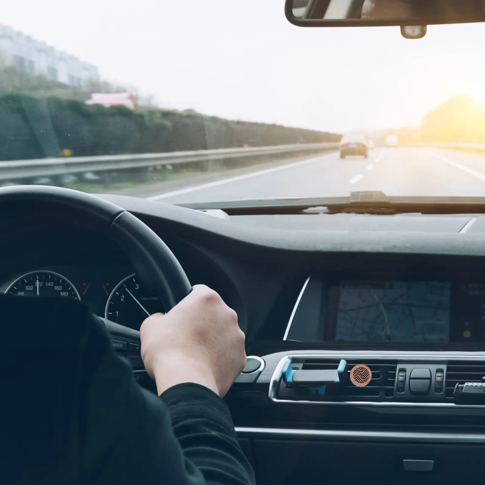 Diffusore di Aromi per Auto, Clip in Legno per Profumo da Bocchetta dell'Aria, Deodorante per Auto, Macchina per Aromaterapia Elegante e Naturale