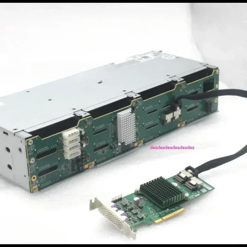 Gabbia per disco rigido da 12 dischi da 3,5 pollici da 6 Gb Archiviazione da 12 Gb NAS CDN Telaio serie SAS sostituibile a caldo