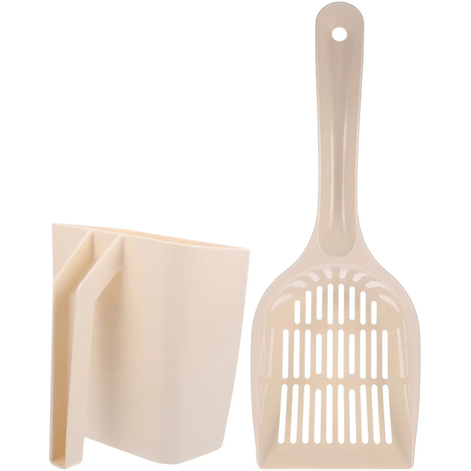 Cat Litter Scoop Cleaning Tool Set Durable Handle Portable Kitten Pet Cleaning Accessories Easy Shovel