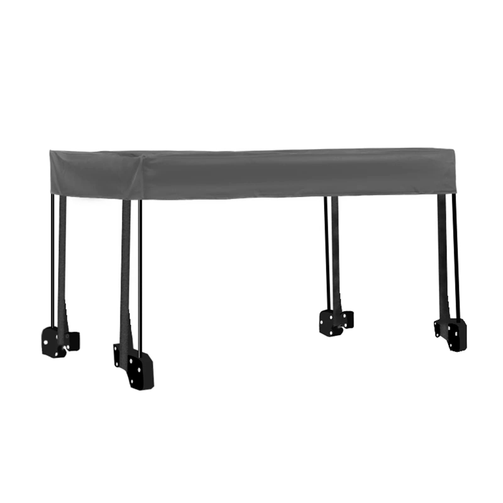 Carrello Ombra Passeggino Baldacchino Attacco Portatile 480g Panno Oxford 600D resistente all'acqua per carrello pieghevole Pratico