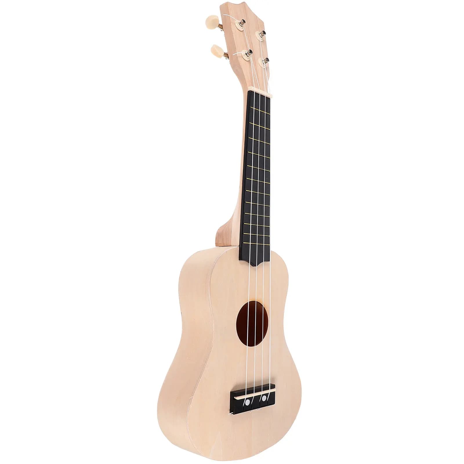 Set Fai-da-Te per Ukulele in Legno di Tiglio, Kit Non Finito da Assemblare e Dipingere, Strumento Musicale Adatto ai Principianti