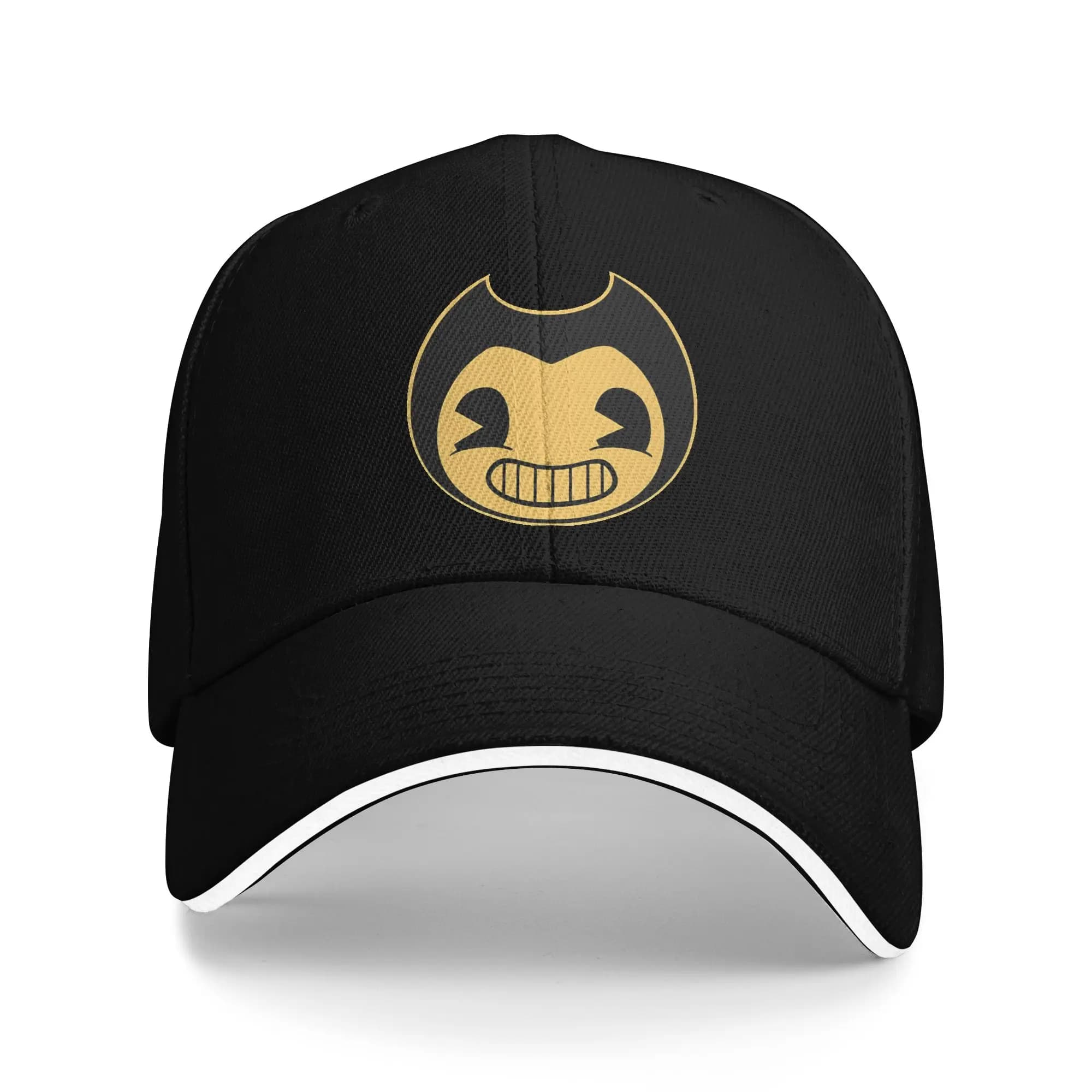 Summer bendy and the ink machine Baseball Cap Tennis Skate Classic Custom DIY Sun Hip Hop Hats Women Men Hot Sale Snapback Cap