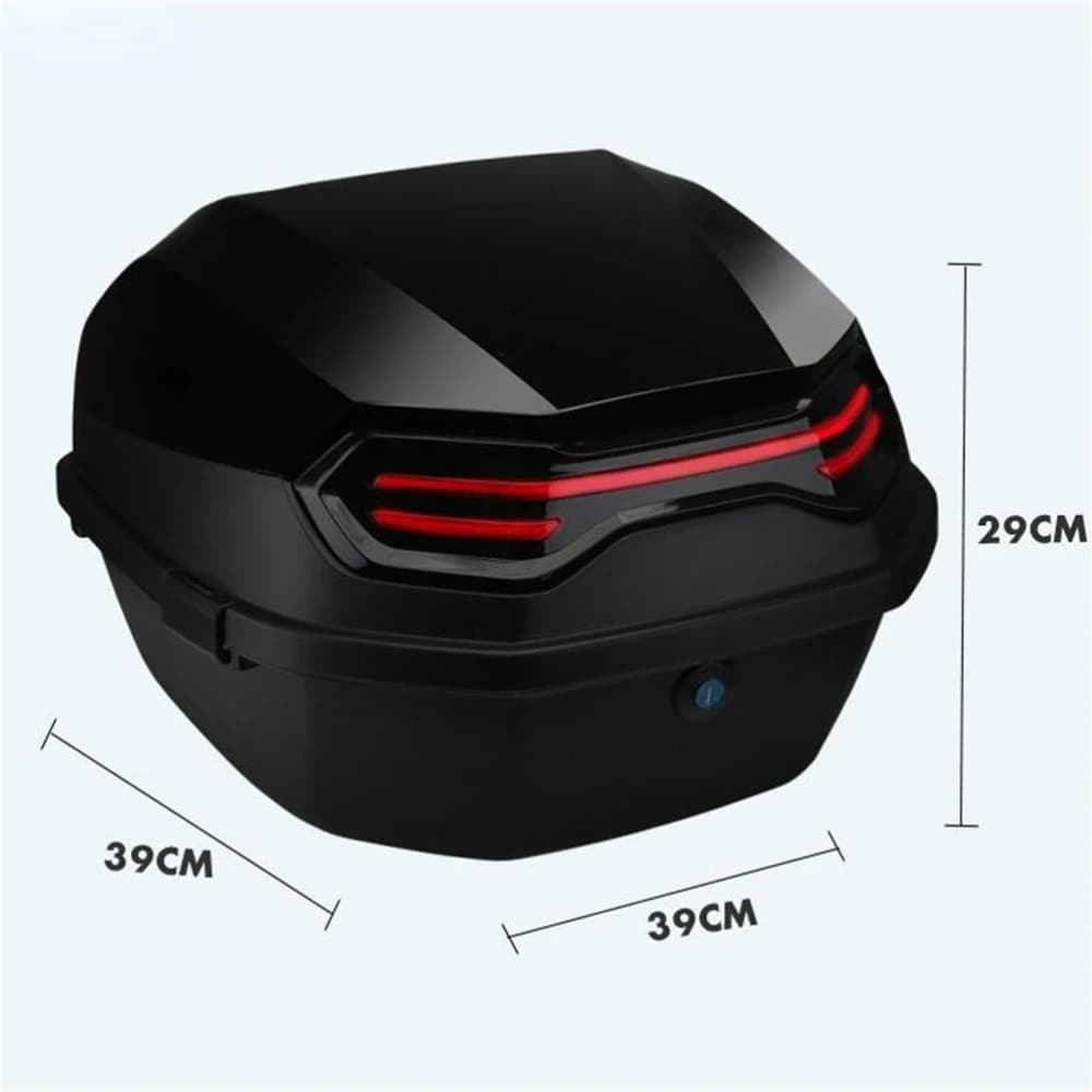Top case with personality design for motorcycle, large capacity marine turtles, scooter trunk, electric bike, motor case, helmet tail box