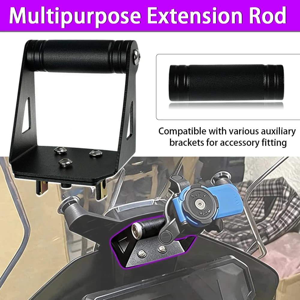 Supporto per GPS e Smartphone da Moto Compatibile con 390 790 890 ADV Adventure R/S Norden 901, Staffa di Navigazione