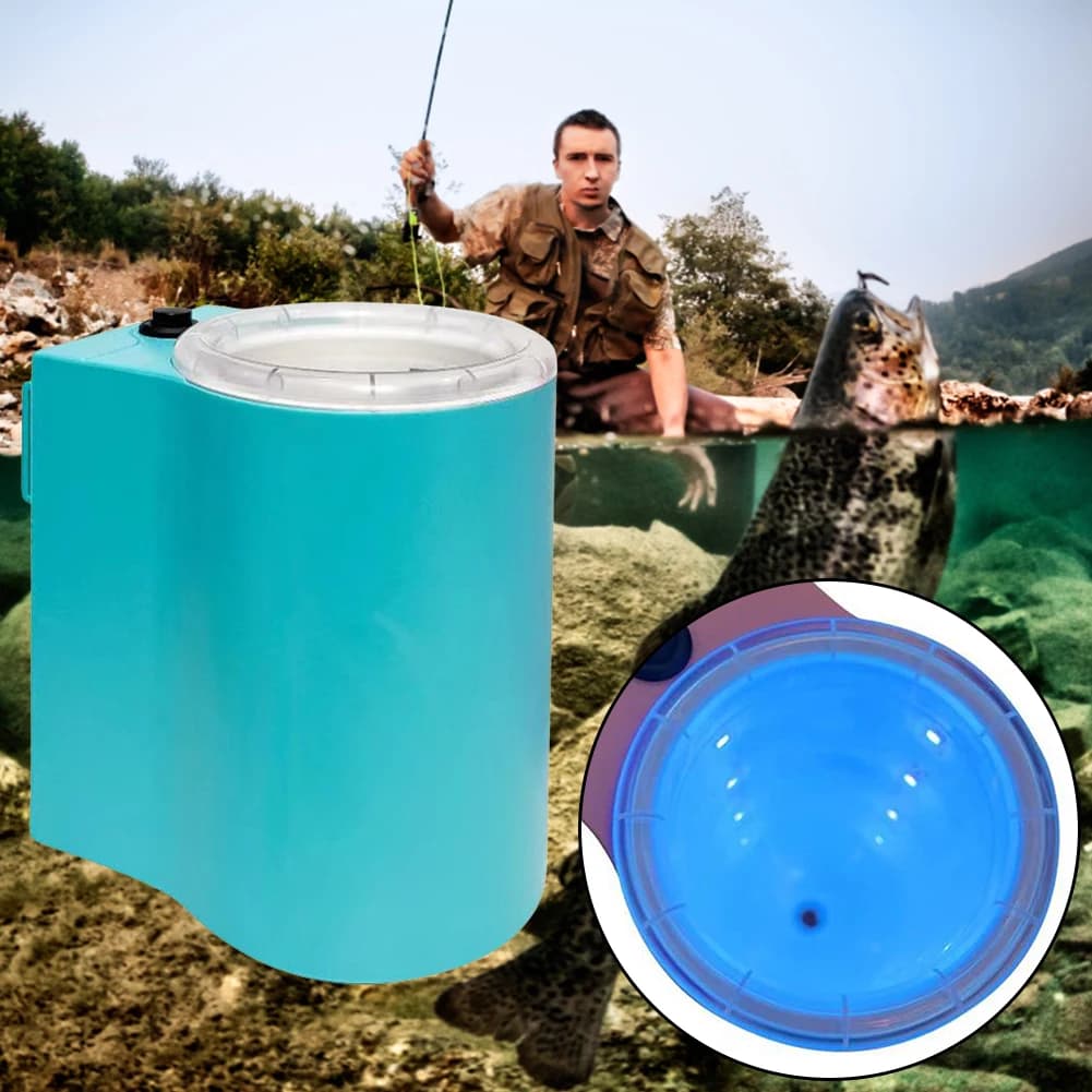 Luce di riempimento per esca con paillettes Accumulatore per accendino UV impermeabile Funziona a batteria Luce di riempimento per esca dura e morbida luminosa Accessori per la pesca