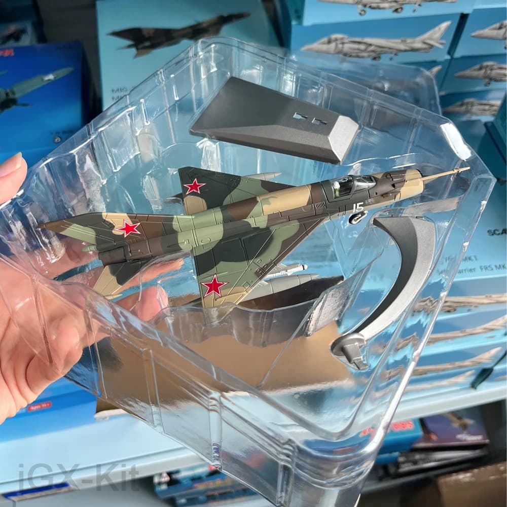 1:72 Scale Soviet MiG-21 Mig21 Fishbed Jet Fighter Plane Aircraft Airplane Metal Plane Metal Model Children Gift Toy