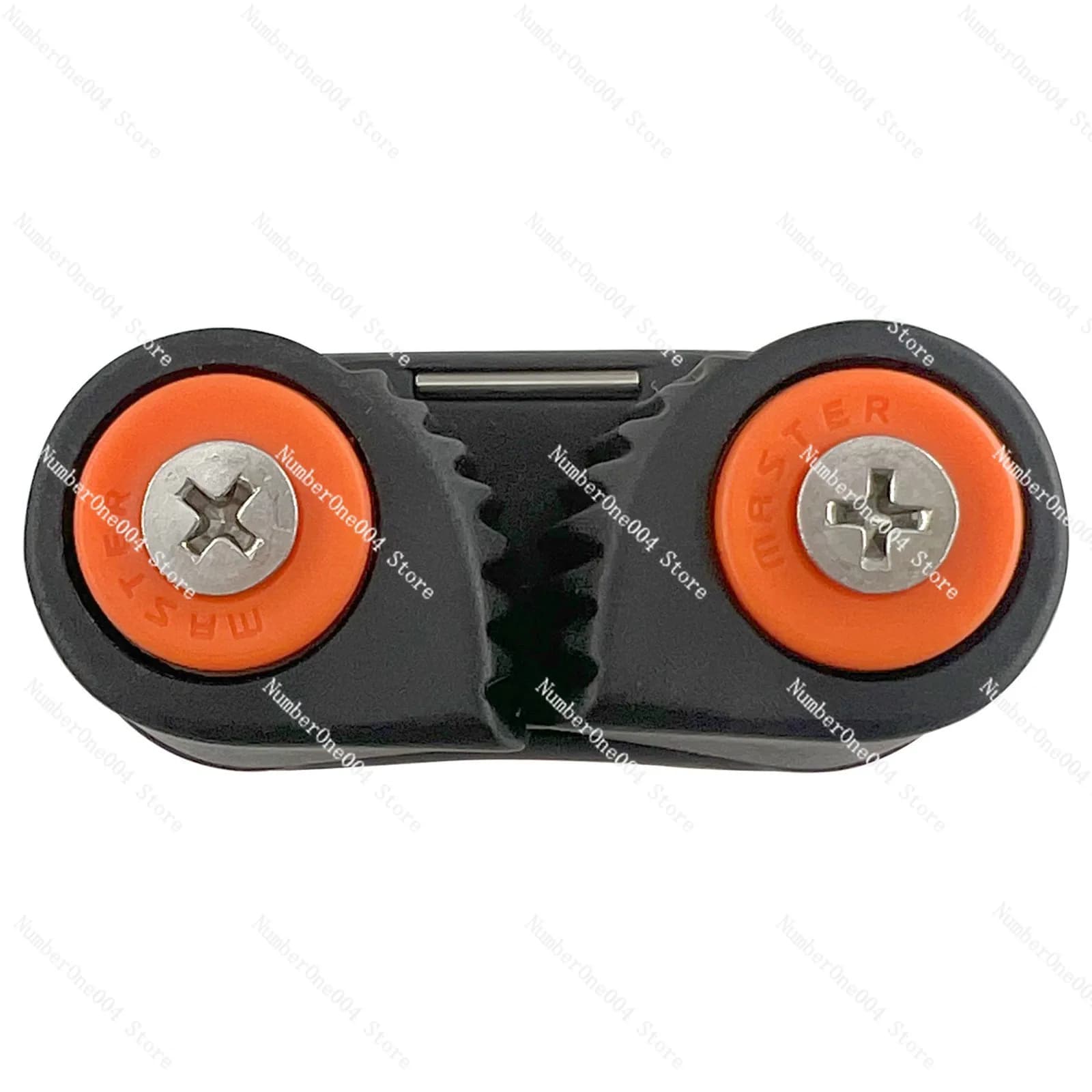 Morsetto per Corda, Morsetto per Linea, Morsetto a Doppio Rullo 29*64mm, Utilizzato per Accessori Hardware Nautici