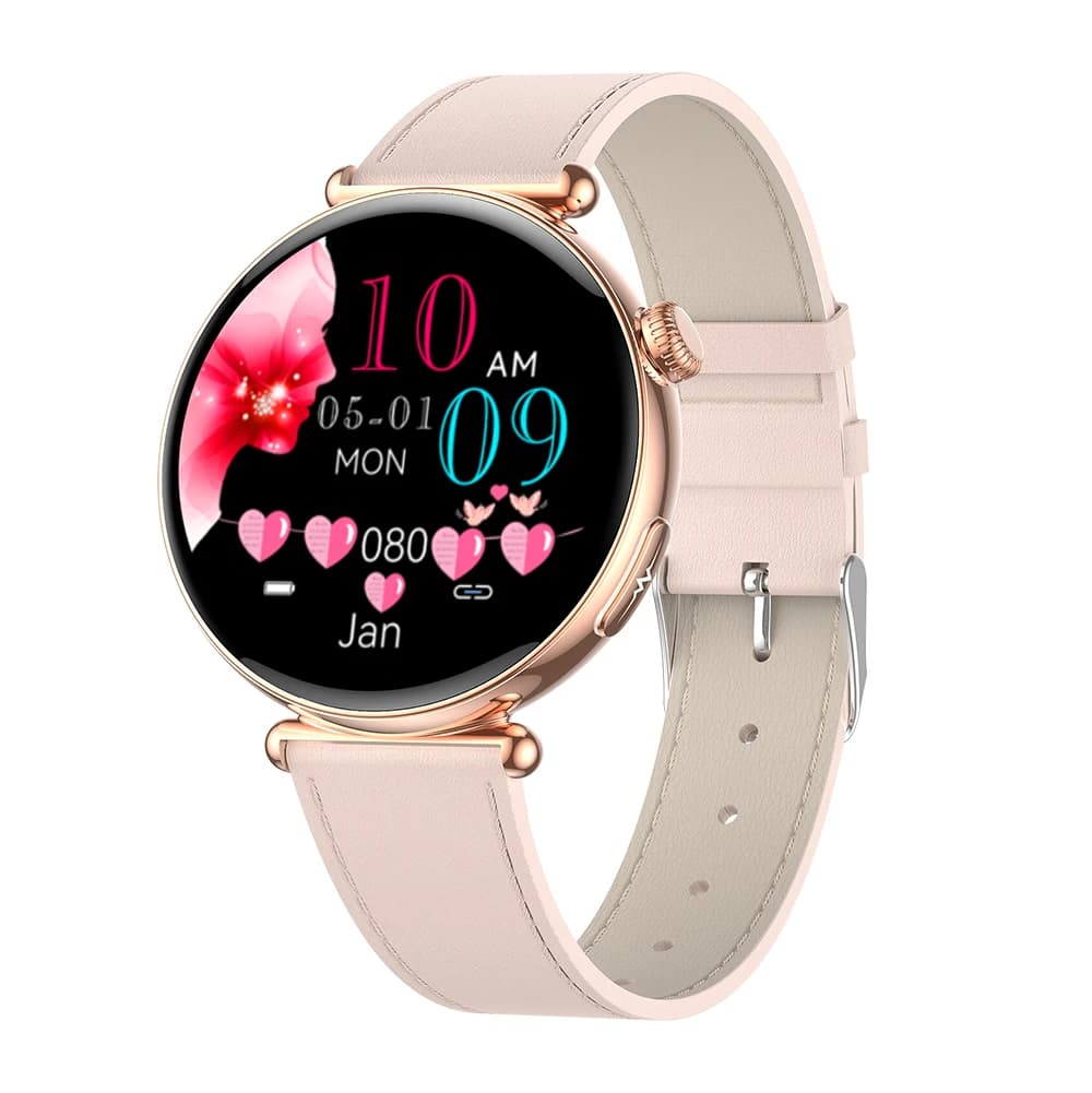AI-GPT ECG Smart Watch Woman AMOLED Blood Fat Uric Acid Micro Physical Examination Women Health Tracker Bluetooth Call Watches
