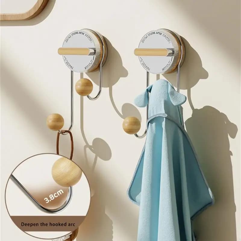 Ganci in acciaio inossidabile gancio design per mano aspirazione forte per l'organizzazione domestica Y5GB