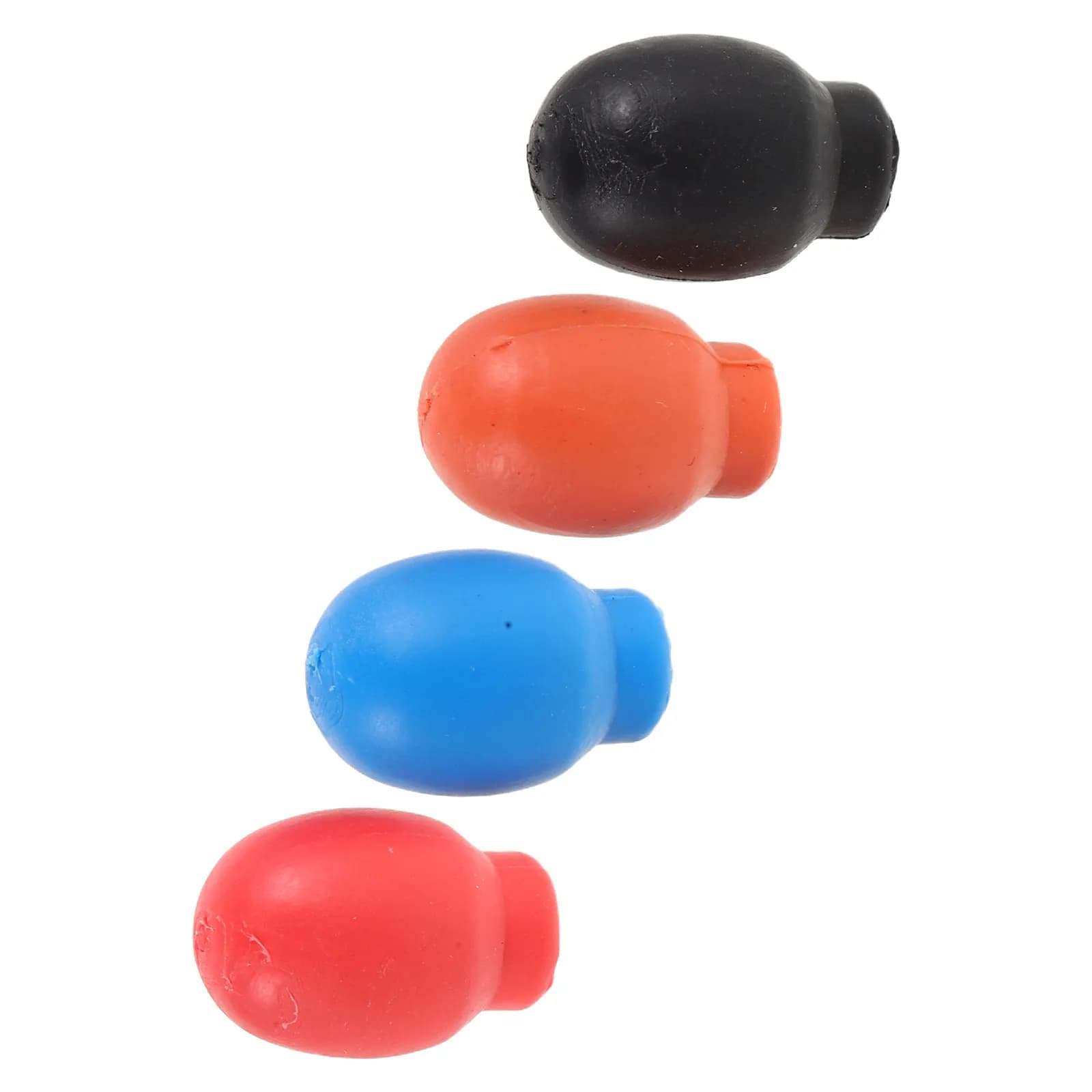 4 Paia di Cappucci Silenziosi per Bacchette, Punte in Silicone per Riduzione del Rumore, Accessori Alternativi per Pratica Silenziosa sul Pad