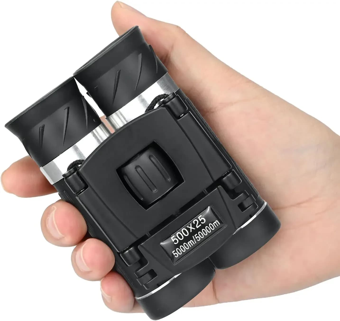 Binocolo portatile: ingrandimento elevato 500X25, mini tubo dritto HD per fotografia all'aperto e telescopio