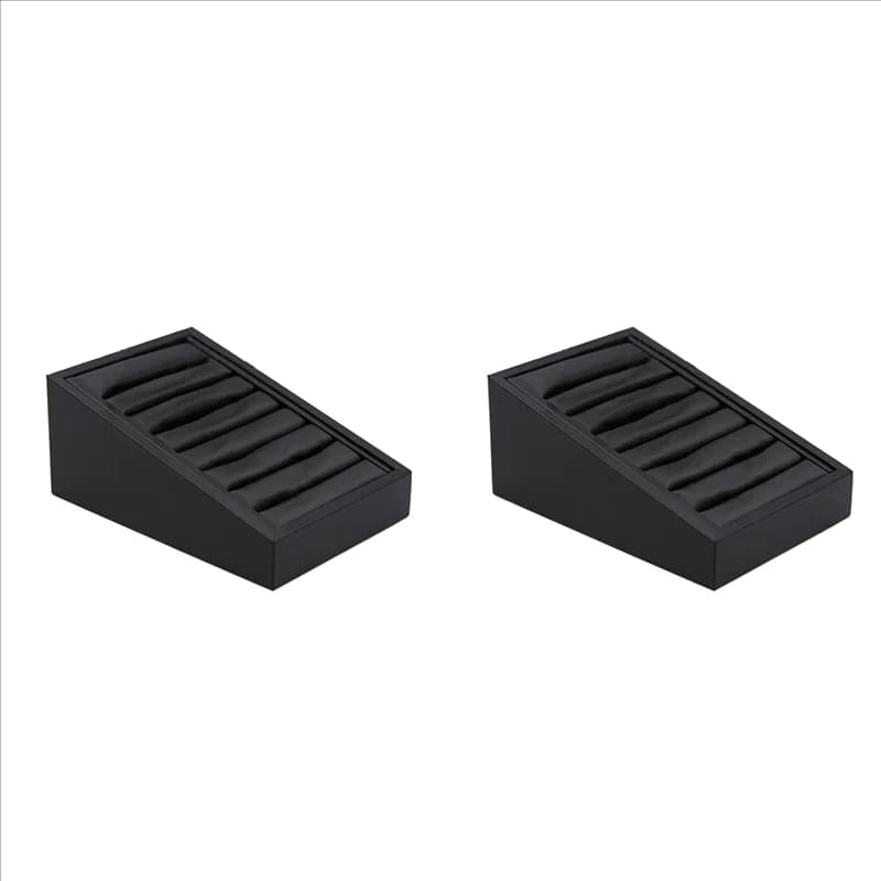 BAAJ-2X Rings Earrings Tray Storage Box Jewelry Organizer Case Display Holder Charming Women