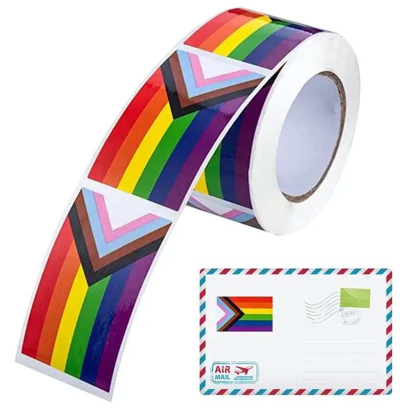 Stickers Gay Pride Decalcomanie Adhesive Rainbow Decorative Labels Gar Pride Accessories LGBT Decorations Pride for gay events Parade