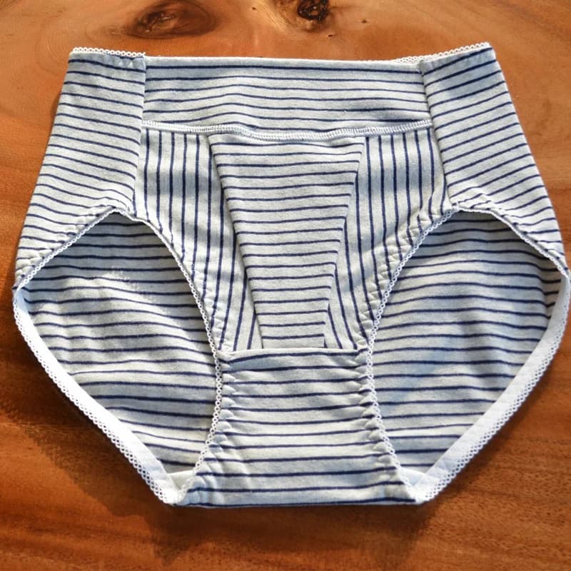 5 pieces/sweet high waist women's panties soft high quality cotton underwear hot sale girl's brief