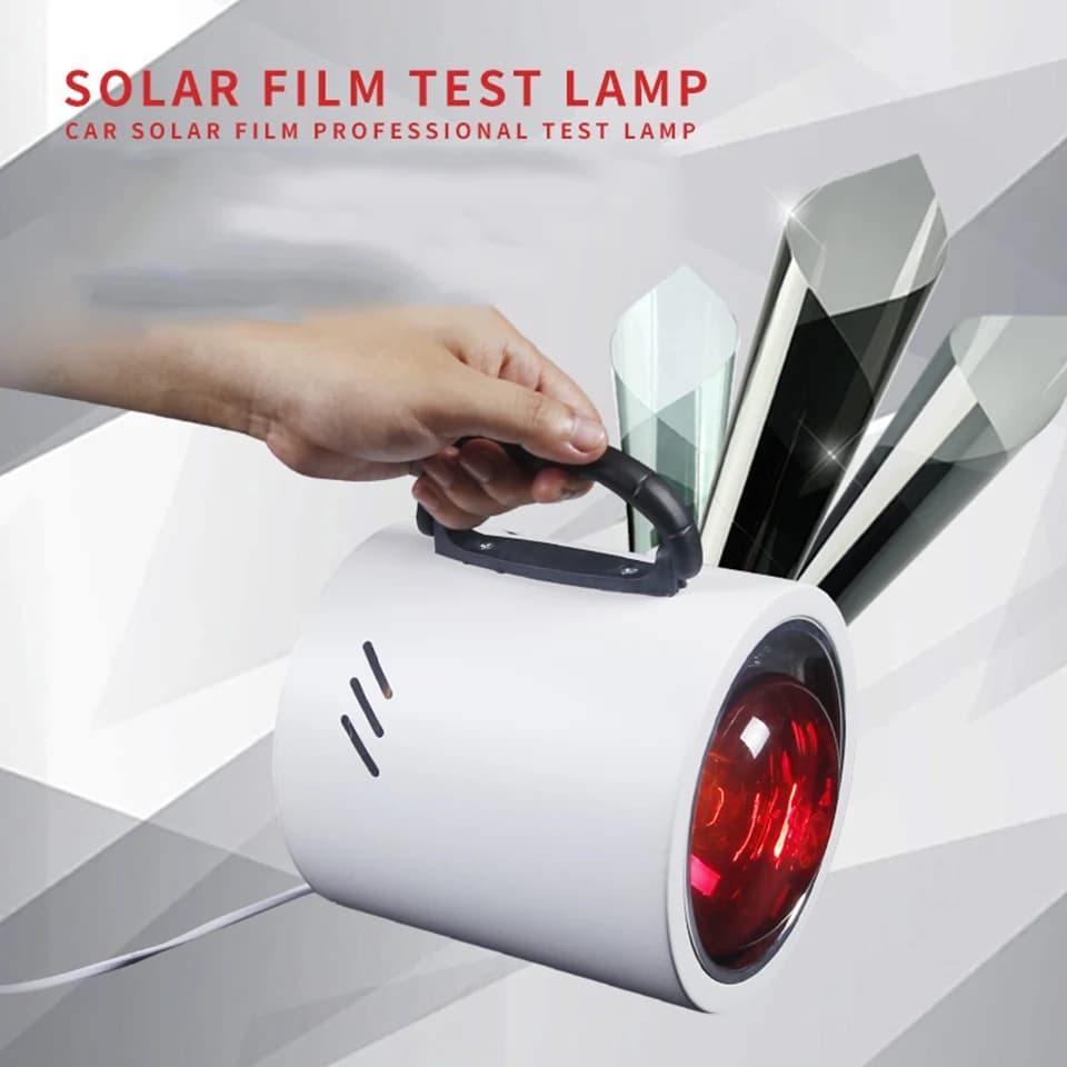 Portable Infrared Heat Gun – Paint Curing Lamp & Window Film IR Tester 2‑in‑1, Demonstrates Heat Rejection Performance KD-04