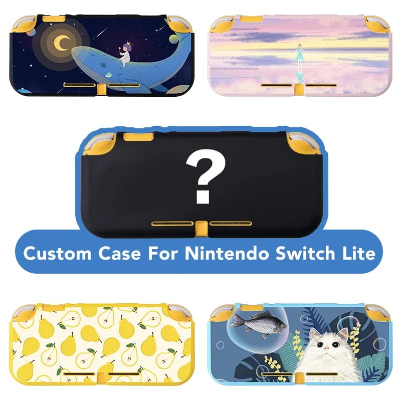 Per Nintendo Switch Lite custodia protettiva personalizzata custodia protettiva in TPU