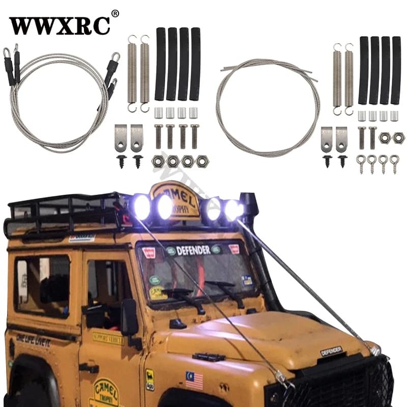 Double traction steel wire spring ring for 1/12 MN 90 90K 91 91 91K 45 45K MN99S MND90 Car accessories RC