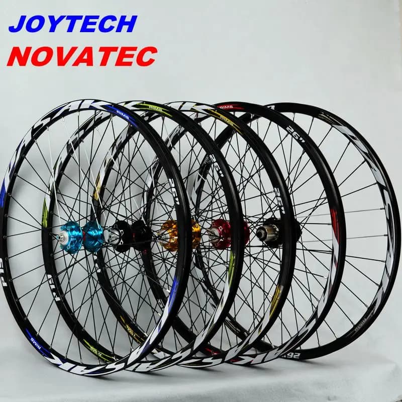 Ruote per bicicletta da montagna muslimytech anteriore 2 posteriore 4 cuscinetti mozzo giapponese set di ruote super lisce Rim26 27.5 29in