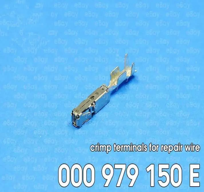 Spedizione gratuita 20/28/50/100/500/1000 pz 000979150E Terminali femmina a crimpare (pin) Connettore impermeabile Tyco TE per auto
