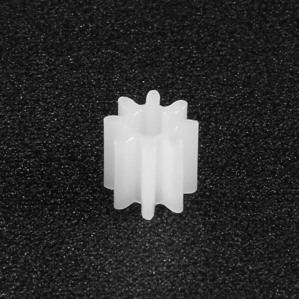 Uxcell 30 Pz/lotto 082/092/102/142/162/182A Albero di Plastica Ingranaggio Accessori Giocattolo con 8/9/10/14/16/18 Denti per Auto FAI DA TE Robot Motore