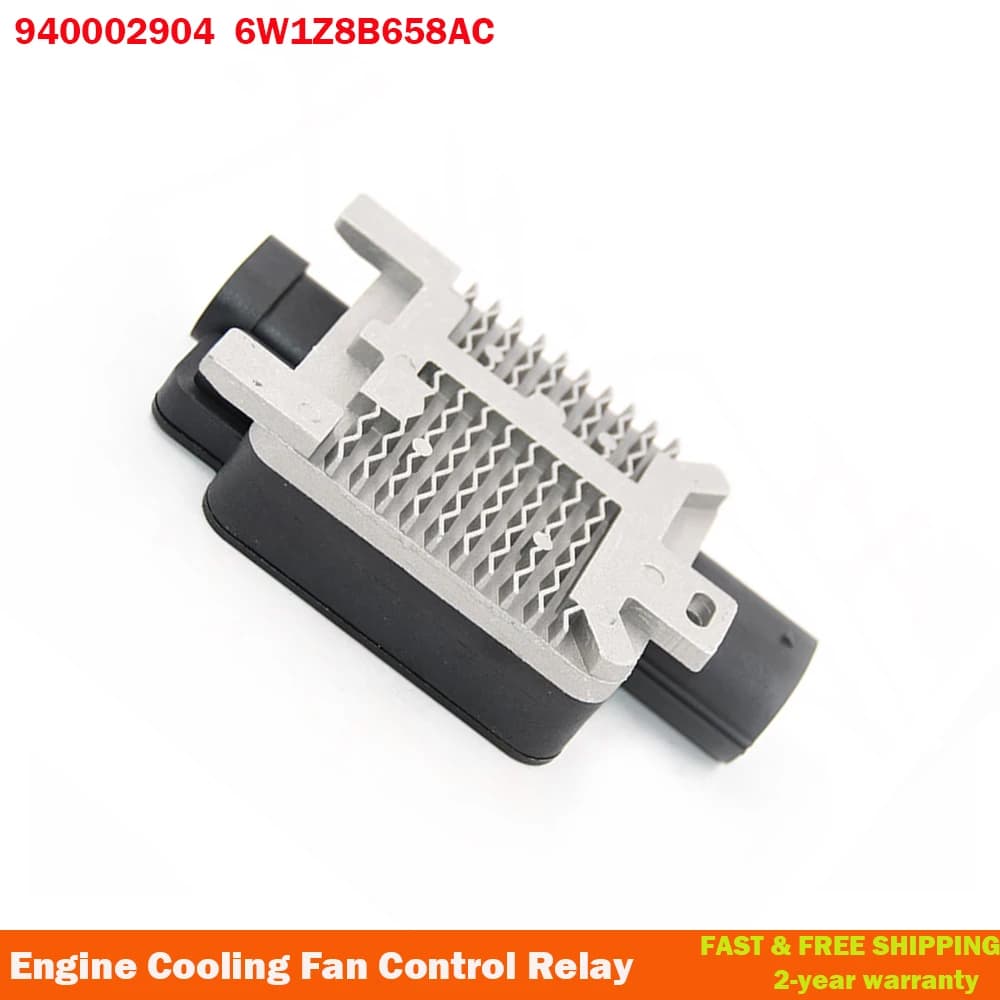 Modulo di Controllo della Ventola Per FORD FOCUS MK2 MONDEO MK4 Relè Ventola Di Raffreddamento Del Radiatore 940002904 940002906 940007403 940009301 6W1Z8B658AC