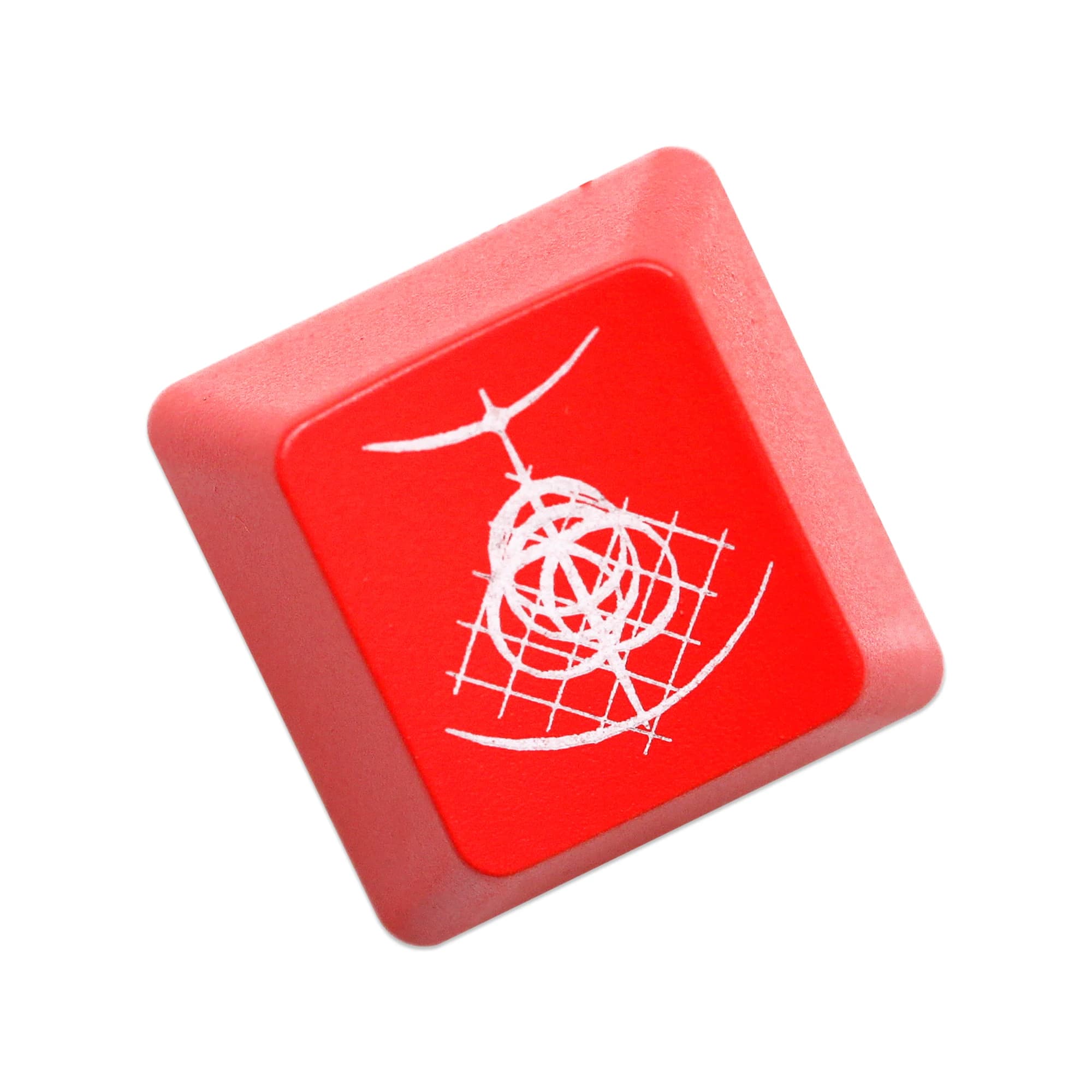 Novelty Shine Through Keycaps Symbols ABS Laser Etched back lit black red ESC Enter Backspace God Slain Legend Felled