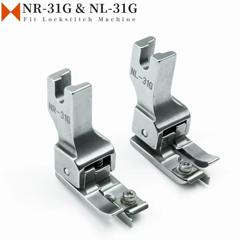 NR-31G NL-31G right/left adjustable hidden seam plywood pin drop point measures all stitching machines