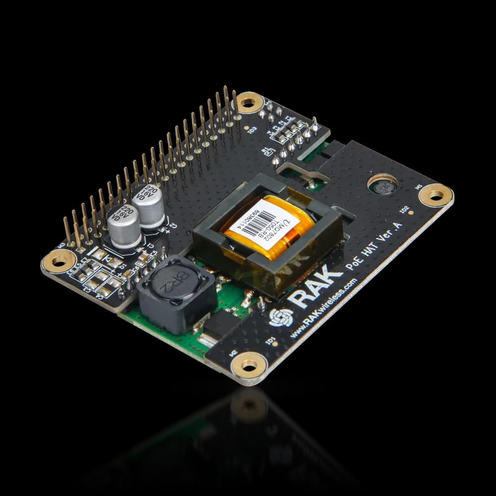 RAK9003 PoE Pi HAT – Simplifies IoT spreads with Raspberry Pi expansion powered by PoE