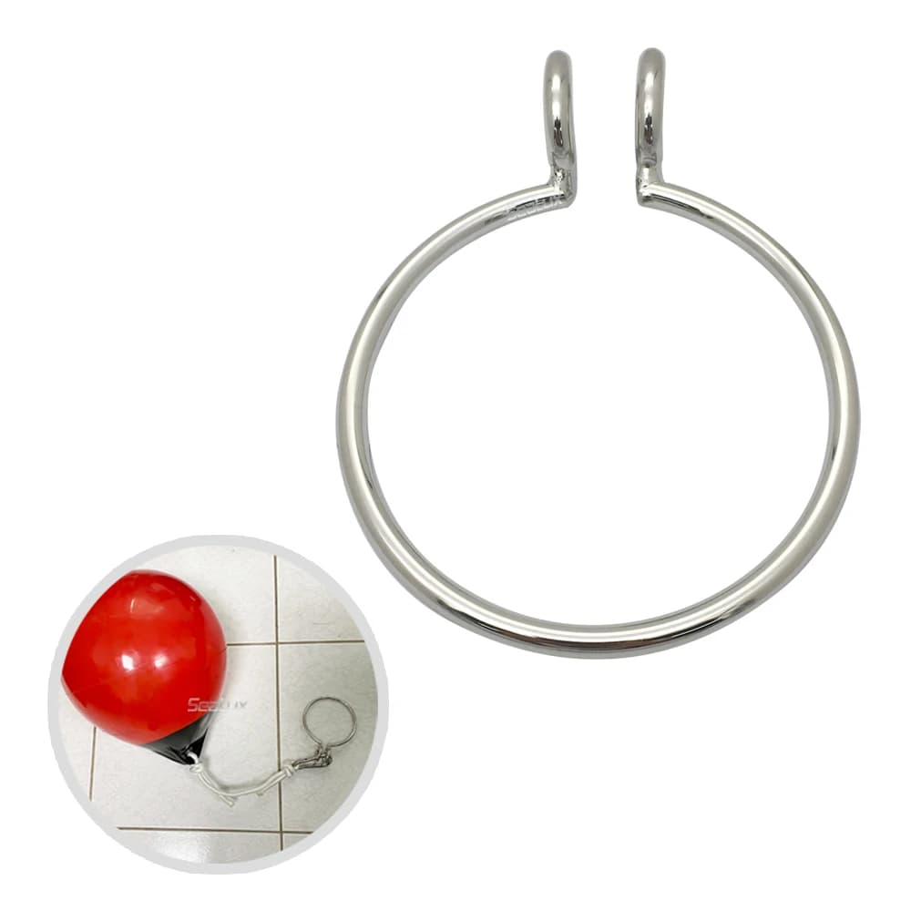 Anello del sistema di recupero dell'ancora solida Sealux con filo da 8 mm Durevole acciaio inossidabile 304 per yacht a vela per barche