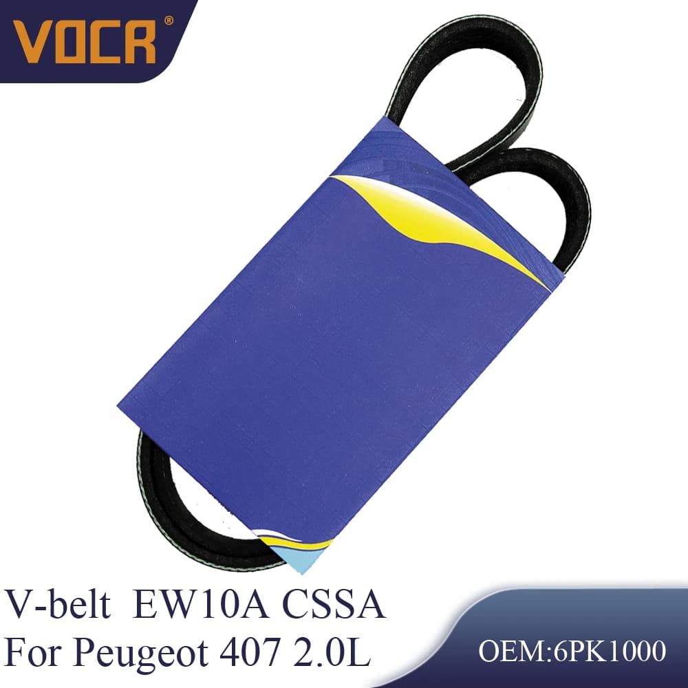 VOCR RFJ EW10A Accessorio motore Cinghia a V per Citroen C4 2.0 2004-2013 OEM 6PK1000 04E 145933 A 9653204180 Accessori per auto