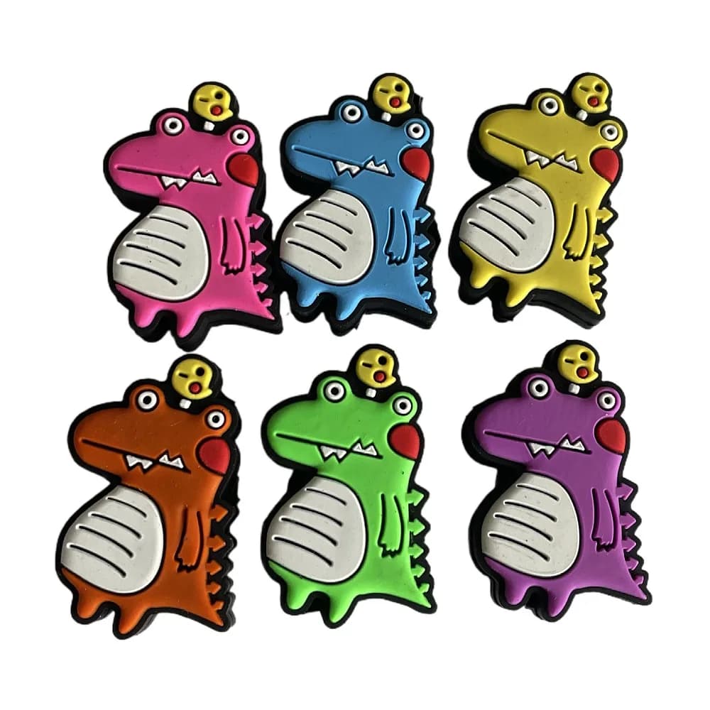 Spedizione gratuita (100 pz/lotto) Cartoon Dinosaur Tennis racchetta antivibranti Tennis racchetta ammortizzatore