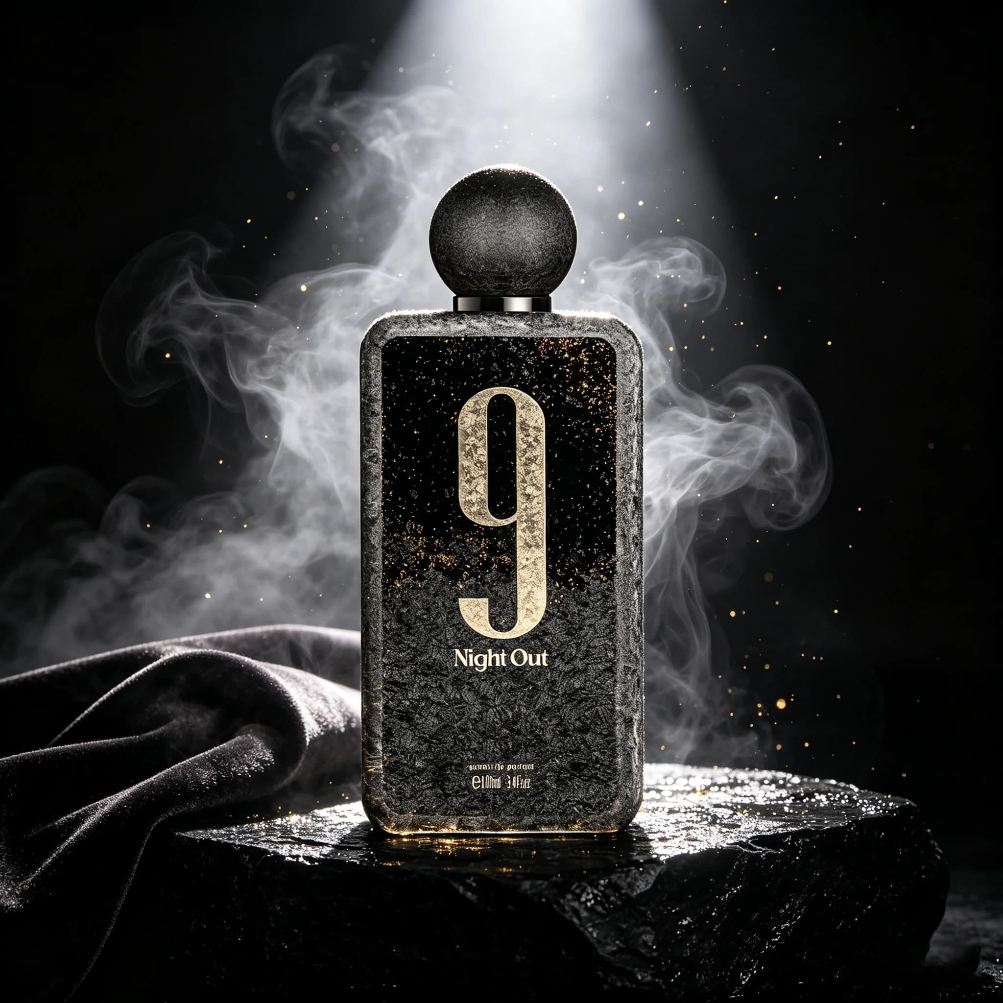 Afnan 9 PM Night Out Extrait de Parfum Unisex – Fragranza Orientale Speziata, Regalo Perfetto per Donne e Uomini, 100 ml