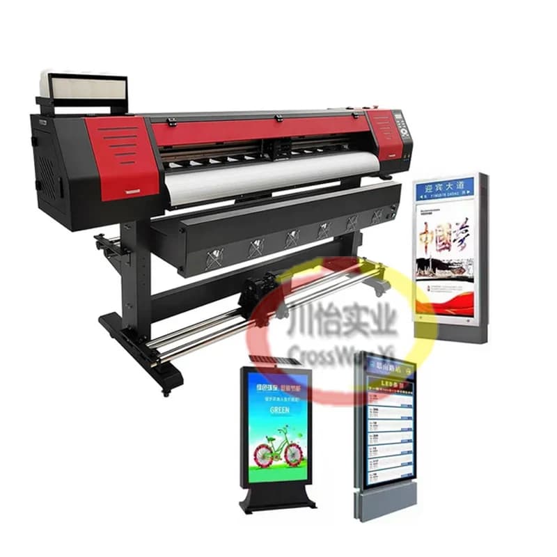 Stampante per sublimazione di grande formato da 1800 mm XP600 I3200 Plotter per tessuti Stampante per trasferimento di calore tessile Macchina da stampa